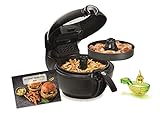 Tefal YV9708 ActiFry Genius XL 2 in 1 Heißluftfritteuse | 1500 Watt | Fassungsvermögen: 1,7 kg | 9 automatische Programme | 2 in 1 Technologie | Schw