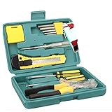 Colorful life 12-Teilige Werkzeug-Set Haushaltsdienstprogramm Fahrzeug Notfall-Hardware Elektriker Set Kleine Hardware-Reparaturwerkzeug