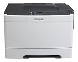 Lexmark CS310DN Farblaserdrucker (1200 DPI, USB 2.0) Graphit/weiß