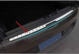 LZYYDS Auto Ladekantenschutz HeckstoßStangenschutz FüR Peugeot 3008 2012-2019,Auto Kratzfeste Zierleiste,Edelstahl Chrom Auto StoßStangenschutz Guard Protector,Auto ZubehöR