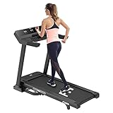Fitifito FT600 - Laufband für zu Hause klappbar elektrisch 2,5PS, 18km/h, 18 elektrische Steigung, 15 Workouts, Belastung bis 125kg, Bluetooth, kompatibel mit 3 APPs, kann mit Polar Pulsgurt verb