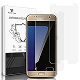 Panzerglas Schutzfolie [2 Stück] für Samsung Galaxy S7, 9H Härtegrad Anti-Kratzen, Einfache Installation Blasenfrei HD Panzerglasfolie für S7