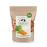AniForte Barf Zusatz Hund Karottenflocken 1kg - Naturprodukt, Barf Hundefutter, glutenfrei, Flocken für Hunde ohne künstliche Zusätze, 100% Natur Hundeflocken, Flock