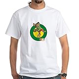 CafePress - Sam_Png T-Shirt - 100% Baumwolle T-Shirt Gr. M, weiß