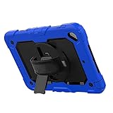 LUOSHEN Tablette PC Robuste Anti Fall Schutz HüLle Schulter Gurt StäNder für 5./4. Generation 7,9 Zoll (Blau)