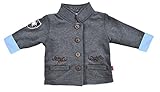 Mogo.cc, Babyjacke SILBERHORN,Armumschlag BLAU, 3-6 Mon, 62/68, S