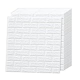 SSNG 3D Ziegel Tapete,3D Brick Wallpaper, Fliesenaufkleber,Wasserfest Ziegelstein Wandtattoo,für Badezimmer Schlafzimmer Wohnzimmer Balkon Küchen(Color:B,Size:20pcas)