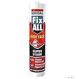 Soudal 118624 Klebstoff'Fix All High Tack' 420g mit hoher Anfang