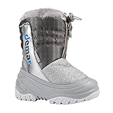demar. Kinder Winterstiefel mit Wolle gefüttert Teddy (26/27, silber)