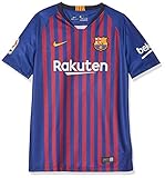 Nike Kinder FC Barcelona Stadium Home T-shirt, Deep Royal Blue/University Gold, XL