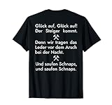 Steigerlied Text T-Shirt für Gelsenkirchen Schalke und Pott T-S