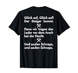 Steigerlied Text T-Shirt für Gelsenkirchen Schalke und Pott T-S