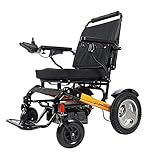 AWJ Leichte Elektro-Rollstuhl Motor Motorisierte Rollstühle Electric Power Scooter Aviation Travel Safe Heavy Duty Mob