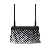 Asus RT-N12E Ver.C Router (WiFi 4 N300 MIMO, 4x Fast-Ethernet LAN, App Steuerung, Energieeffizienz Version, 5dBi Antennen, VPN)
