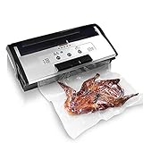 RWQRWQ Beste Lebensmittel VakuumiergeräT Verpackungsmaschine, Elektrische Automatische Industrielle Gewerbliche Haushalt Kleine KüChengeräTe Der Verpackung