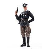 HYZM 1/18 Soldat Actionfigur, Action Figuren Modell Beweglich Figuren von World War II Deutscher Offizier Soldat Modell Spielzeug