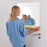 Spiegelfolie Selbstklebend Wand Möbel 150 x 58 cm Wandspiegel Folie Spieg