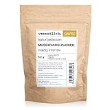 Muscovado Zucker 500g - naturbelassener Vollrohrzucker aus Mauritius von w