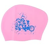 Shanrya Badekappe, Große Badekappe wasserdichte Badekappe Badekappe für Erwachsene zum Schwimmen für Tauchen für Frauen und M