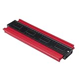 10 Zoll ABS Material Unregelmäßige Contour Messer Multifunktions-Messgerät (Color : Red)