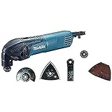 Makita Découpeur ponceur multifonctions 320W Angle 3.2° + Accessoires TM3000CX6 Multifunktionsschleifer, 320 W, Winkel 3,2 °, inkl. Zubehör,