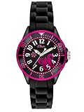 S.Oliver Mädchen Analog Quarz Armbanduhr SO-2993-PQ