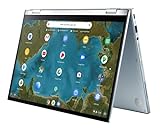 ASUS Chromebook Flip C433TA-AJ0199 Laptop 35.5 cm (14 Zoll, Full HD, 1920x1080, Touch) Notebook (Intel Pentium Gold 4415Y, 8GB RAM, 64GB eMMC, Intel HD-Graphics 615, Chrome OS) S