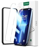 Ninleri Kompatibel mit iPhone 13 Pro Max Panzerglas Schutzfolie mit Easy Alignment Tool, 9H Härte Anti-Kratzer Glas Folie, Bläschenfrei & Anti-Fingerabdruck HD Displayschutzfolie 6.7 Zoll [2-Stücke]