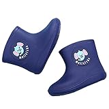 Wasserdicht Gummistiefel Kinder Stiefeletten Mädchen Regenstiefel Jungen Kurze Stiefel Outdoor Rutschfest Gummistiefeletten Garten Regenstiefelette Kinder Ankle B