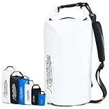 riptide Dry Bag - wasserdichter Packsack mit Umhängegurt | weiß | 30