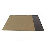 BCZAMD 3D-Drucker Upgrade Bauplatte 300x300 mm/11,8x11,8 Zoll Doppelseitig strukturiertes PEI Federstahlblech Pulverbeschichtet Platte+Magnetplatte mit Klebstoff für CR-10/10S Lulzbo Taz6