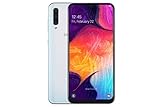 Samsung Galaxy A50 Smartphone (16.3cm (6.4 Zoll) 128GB interner Speicher, 4GB RAM, Weiß) - Deutsche V