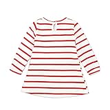VCTKLN Kleider Für Mädchen Festlich Kurzarm Weihnachten Santa Striped Patchwork Prinzessin Kleider Kleidung Prinzessin Kleid Taufkleid Mädchen Abendkleider Balettkleider M