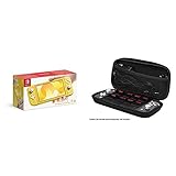 Nintendo Switch Lite, Standard, gelb + iMW Transport-Case für Nintendo Switch Lite, Schw