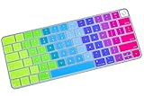 Tastaturabdeckung für Apple iMac 24' Wireless Magic Keyboard mit Touch ID A2449/2021 iMac 24' M1 Chip Magic Keyboard A2450, Magic Keyboard 2021 Released Protector - Rainbow