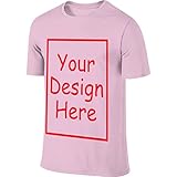 Customized Benutzerdefinierte Unisex T Shirt Personalisieren mit Ihren eigenen Bildern und Text Viele Größen und Farben verfügb