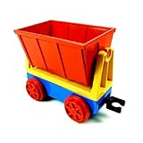 Lego Duplo Eisenbahn großer Lok Zug Kipplore rot gelb Anhänger blau Kippanhänger 4548 E42