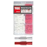 TOX Miniset Clever Mix, Allzweckdübel-Sortiment für Fast alle Baustoffe, 215 tlg., 094900051