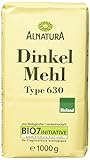 Alnatura Bio Dinkelmehl, Type 630, 6er Pack (6 x 1 kg)