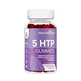 5 HTP Gummibärchen - 5 HTP Nahrungsergänzungsmittel mit L-Theanin, Magnesium, Vitamin B12, Glycin - 60 Himbeere Natürliche Alternative zu 5HTP Kapseln - Hergestellt in Großbritannien von N