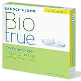 Bausch und Lomb Biotrue ONEday for Presbyopia Tageslinsen, Gleitsicht-Kontaktlinsen, weich, 90 Stück BC 8.6 mm / DIA 14.2 / -1.25 Dioptrien / ADD Hig