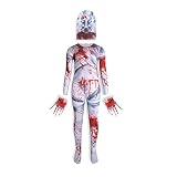 DFGDF SCPFoundation-096 Cosplay Kostüm Halloween Full Set Sicher Enthalten Schützen Scary Overall Party Outfit Anzug