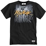 Nightmare PG Wear Fussball Fan Szene Ultras schwarz T-Shirt Shirt (M, m)