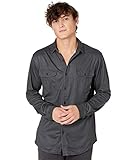 Burton Midweight Oxford Shirt True Black Carpenter Dobby XS