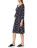 Noppies Damen Dress nurs 3/4 SLV Robijn Kleid, Blau (Night Sky AOP P291), 42 (Herstellergröße: XL)