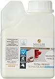 Mauler TOTAL RESIST 0L5 Seidenmatt Wachsoptik Farblos MAULER - Innovation! Verleiht dauerhaft unempfindlichkeit für Kaffee-, Wein-, Alkohol- und sogar Fettflecken., DEMAU_TRSC_WA_FARB_0.500, 0,5 L