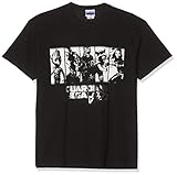 CID Herren Guardians of The Galaxy Vol 2-Strips Silver T-Shirt, Schwarz, XL