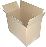 5 St. Faltkartons 800x600x600 mm Umzugskartons Europaletten Modul Maß 2.40 BC 2 wellig stabil Versandschachtel 80x60x60 cm Kiste Post Versandbox