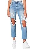 Replay Damen Zanha Jeans, 009 MEDIUM Blue, 28