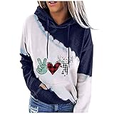 HHOP Damen Kleidung Herbst Sweatshirt Weihnachten zalando online Damen Kleid Damen tie dye Yest Damen Tshirt Langarm sportstricksandalen Damen Langer Pullover Damen für Legging